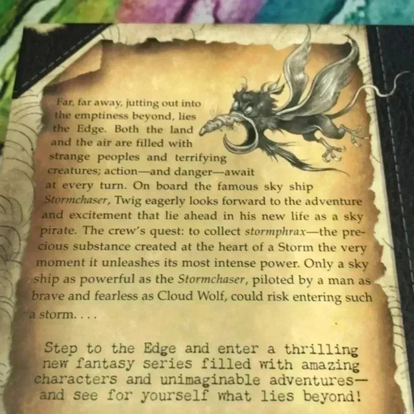 The edge chronicles Stormchaser book hard back - Picture 4 of 10